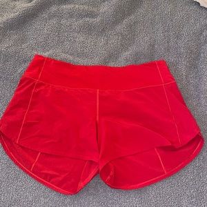 Lululemon speed up shorts